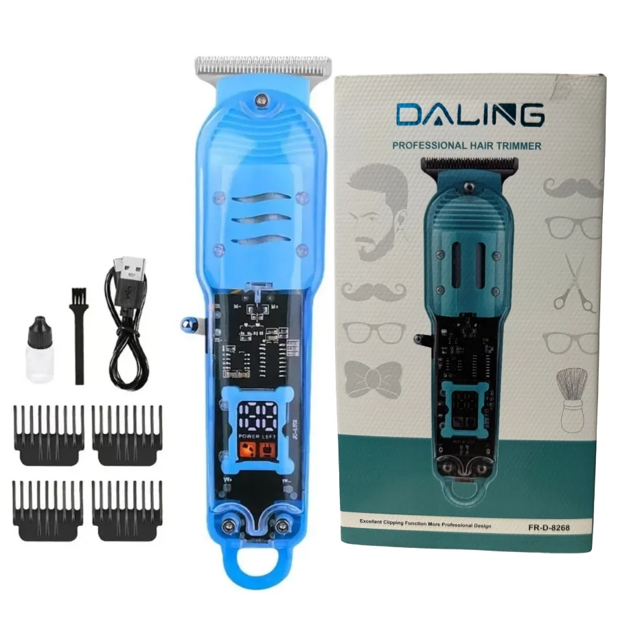 Daling Transparent LCD Electric Hair Trimmer - Image 7