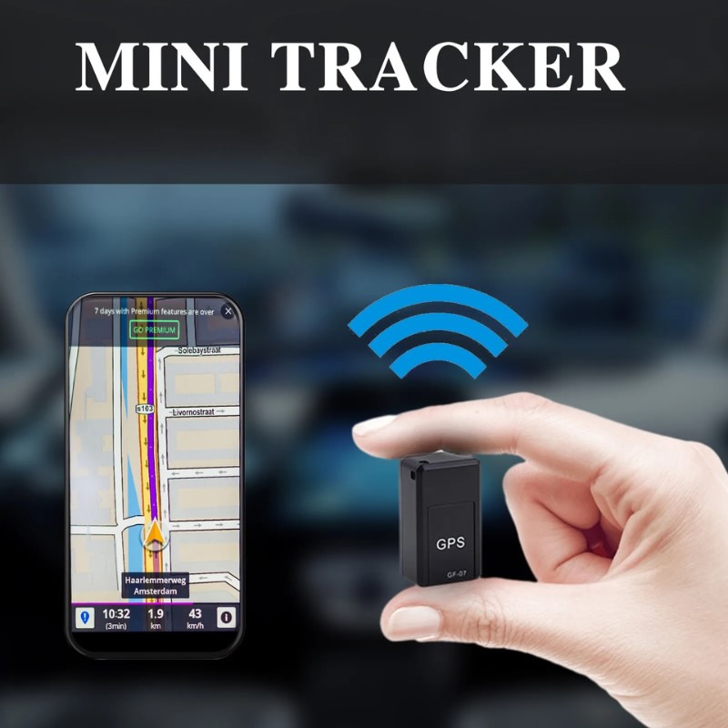 Mini Magnetic GPS Tracker with Real-Time Location, Voice & Route Recording - Image 2