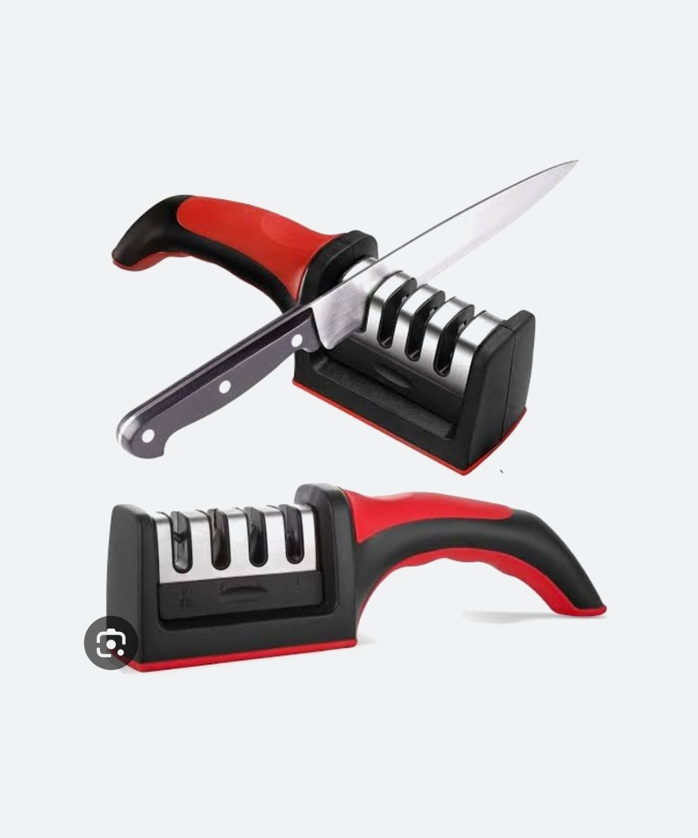 3-in-1 Knife Sharpener Set with Ceramic Peeler | 3-Stage Blade Restorer - Image 2