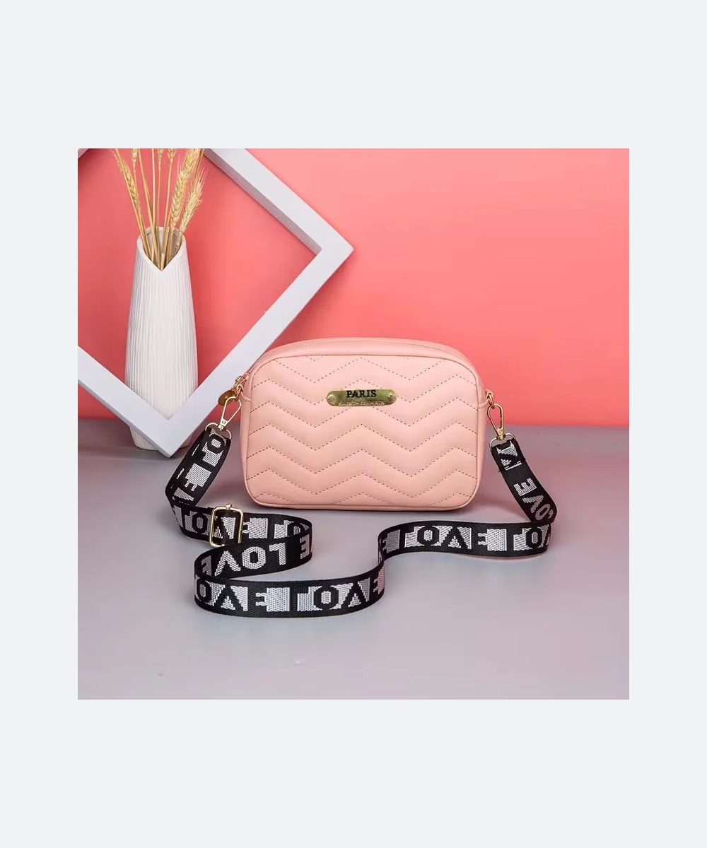 Pink Leather Handbag for Girls & Women - Image 5