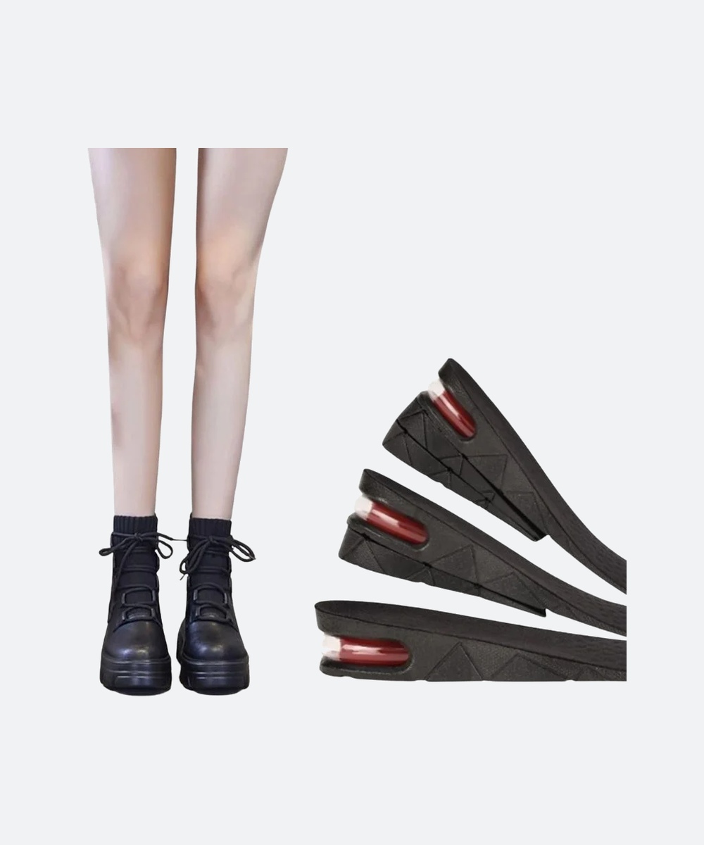3 Layer Height Increase Insoles – Adjustable 3 cm to 7 cm | Soft, Comfortable & Shock-Absorbing | Elevator Shoe Inserts for Men & Women - Image 2