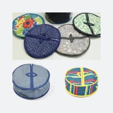 Roti Zipper Bag  | Reusable Airtight & Insulated Storage Bag | Keeps Chapati Fresh, Soft & Warm | Random Design