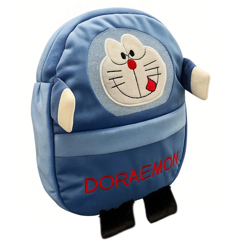 Cute Plush Doraemon Character Backpack - Image 2