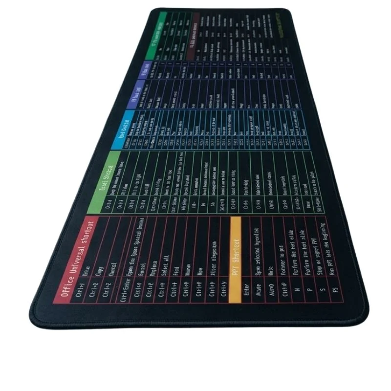 Large Excel Shortcut Keyboard Mouse Pad & Desk Mat 30×59cm - Image 9