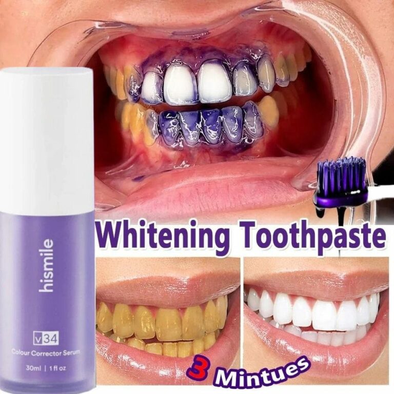 Hismile V34 Color Corrector Serum | High Quality | Instant Teeth Brightening Solution | 30ml - Image 2