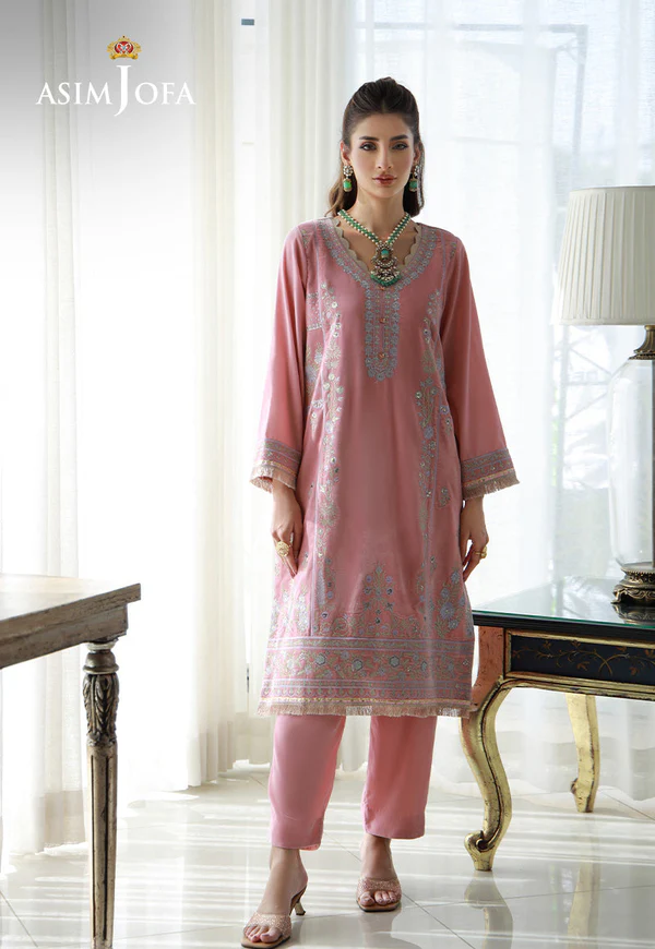 Embroidered Velvet 2PCS