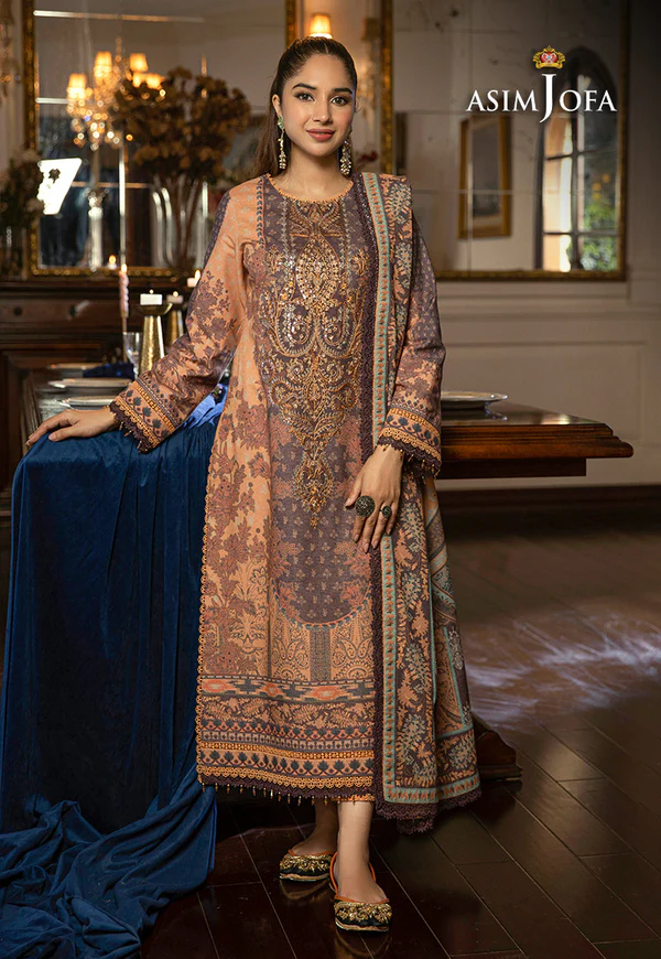 Stitched Printed Karandi 3 PCS