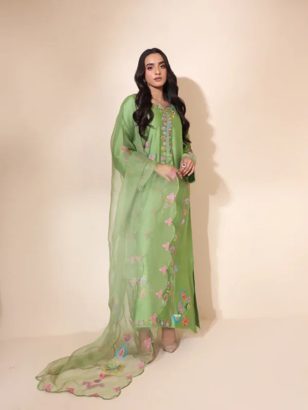 Raya Sheesha Silk Kaftan