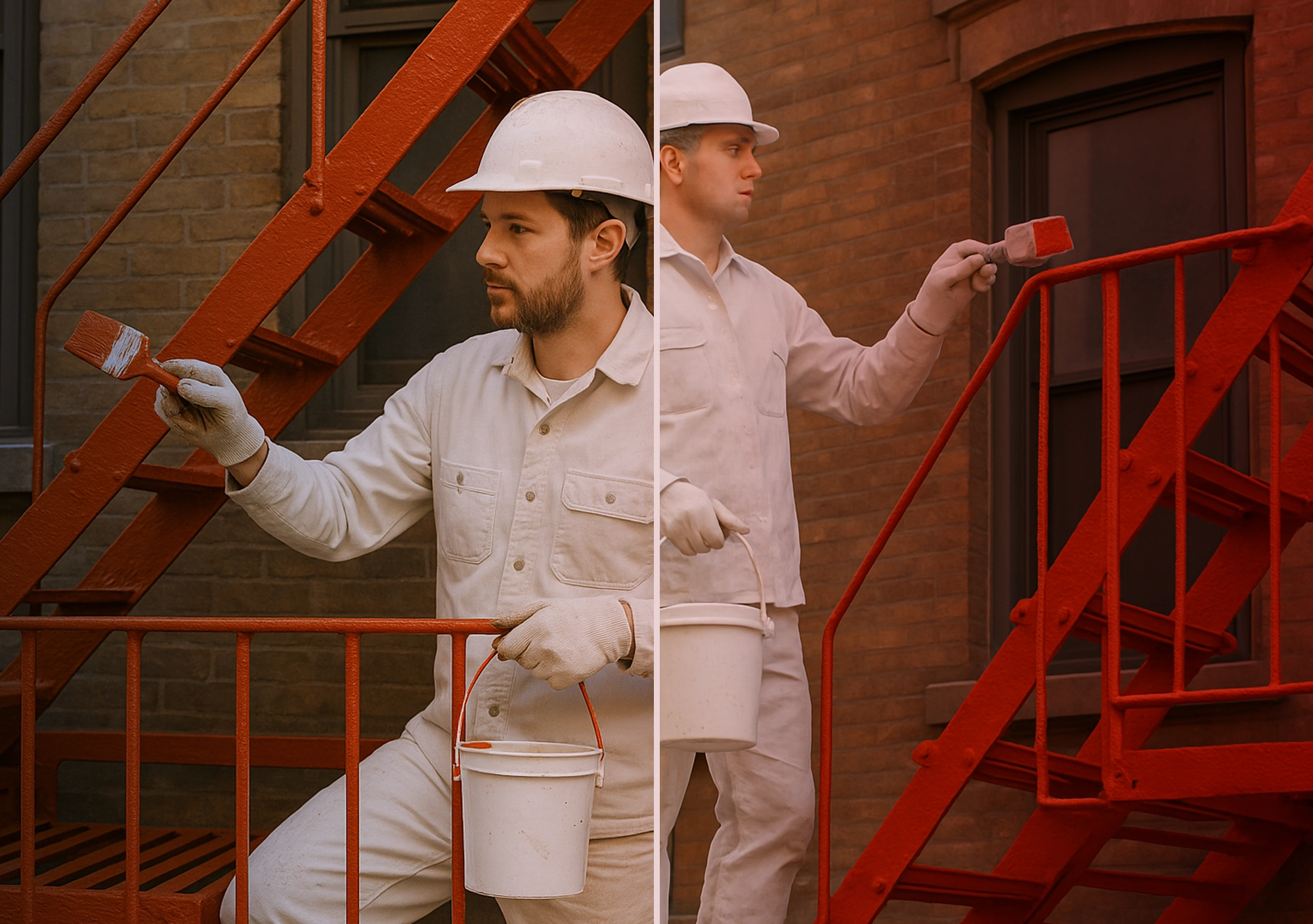 What to Expect from Professional Fire Escape Painting in NYC