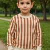 High-Quality Striped Fleece Sweaters for Kids