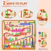 🧩 Montessori Magnetic Color & Number Maze Toy (Ages 3+)